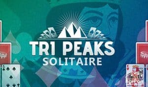 Tri peaks solitaire